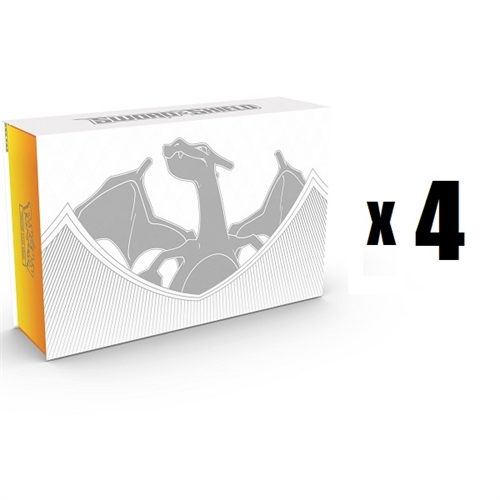 4x Pokemon kort - Ultra Premium Collection - Charizard - (Case)